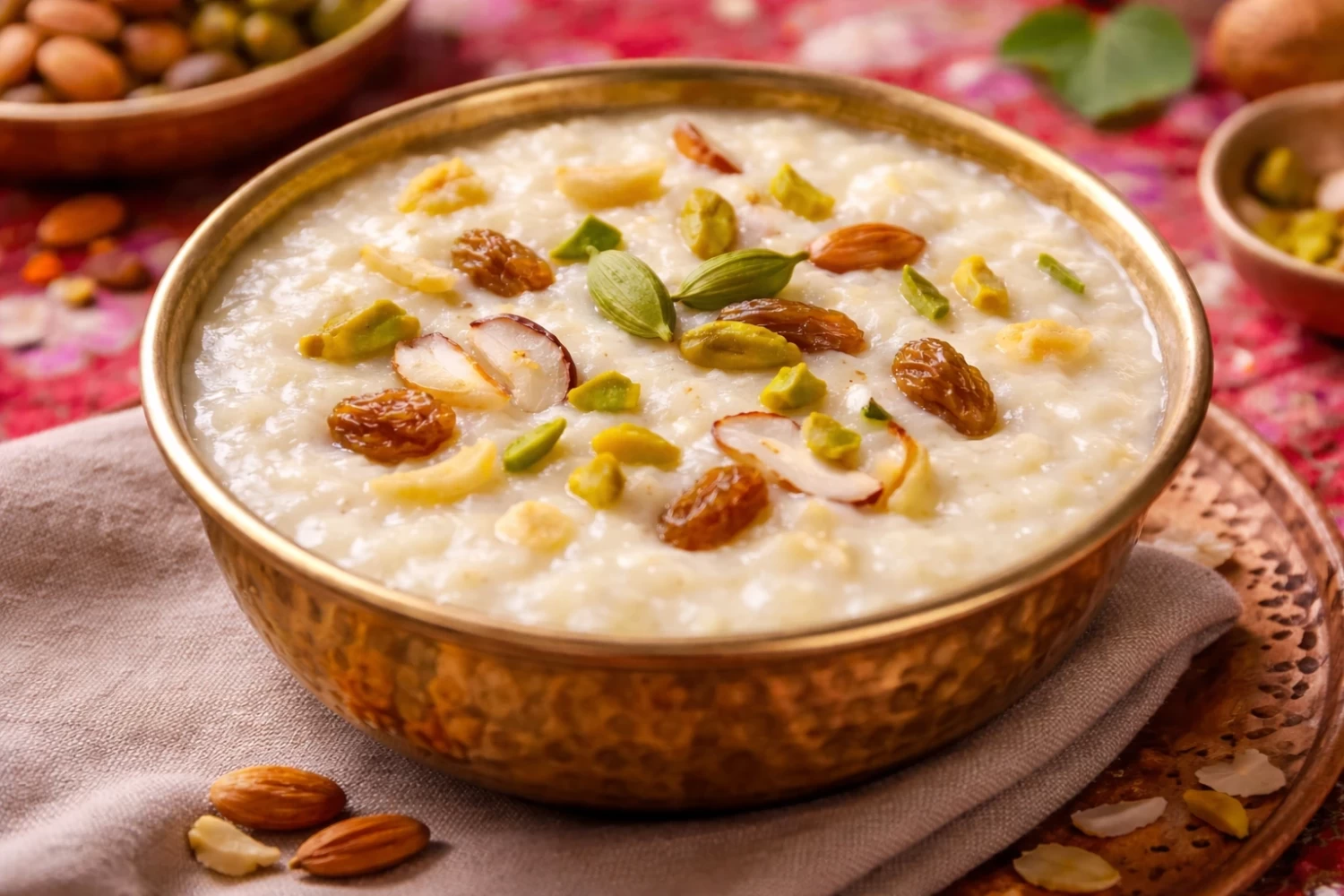 Payesh / Rice Kheer (Bengali Rice Pudding)