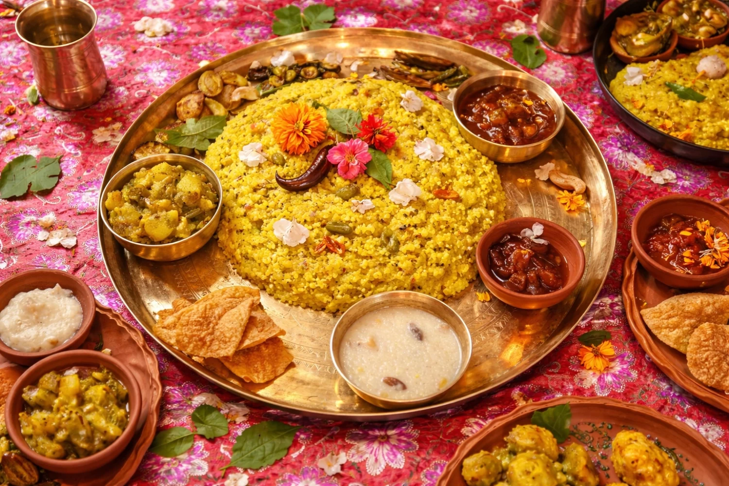 Bhoger Khichuri (Festive Bengali Khichuri)